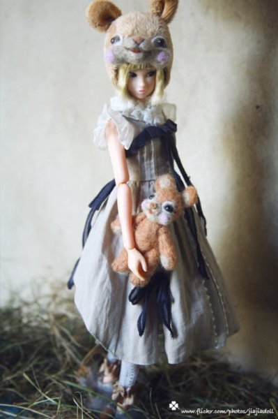 Photo11: bear's paw fur boots shoes (of Bear set) (11)