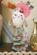 Photo2: Hand knit and Needle Felted Rice Cat Kaka - Mini (2)
