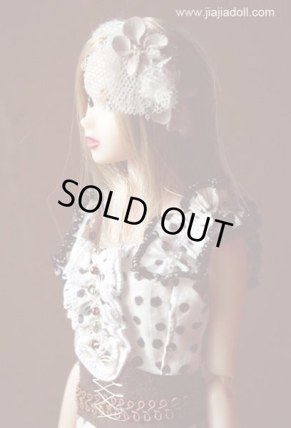 Photo2: flower lace hair band (2)