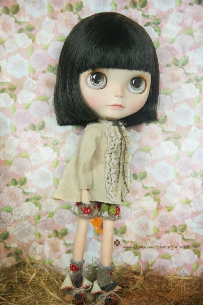 Photo3: coffee red mushroom socks (of imited Rabbit Set) (3)