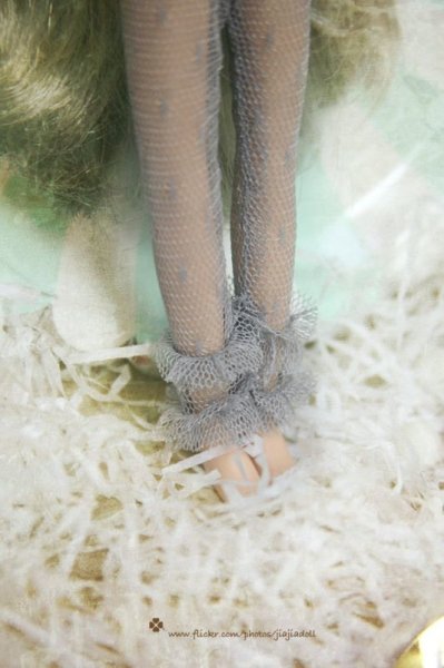 Photo1: light grey layered lace legging(of sailor suit) (1)