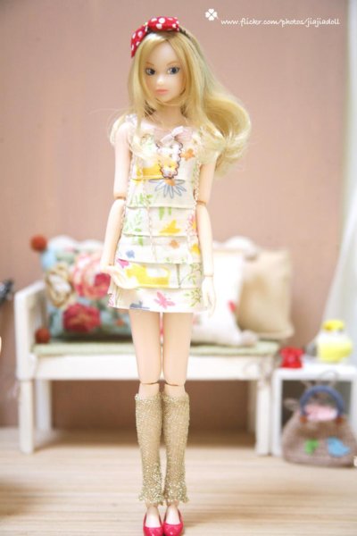 Photo5: shinning golden leg warmers (5)
