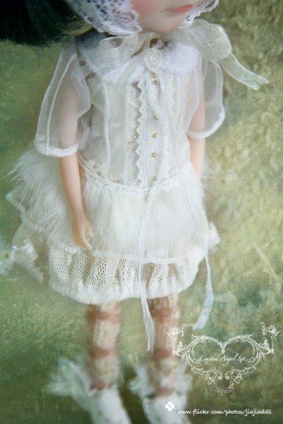 Photo5: Stars and Moon wings shoes (of Dear Angel set) (5)