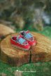 Photo2: red and sky blue bowknots shoes(of limited Rabbit Set) (2)