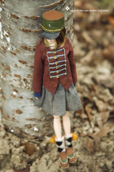 Photo3: coffee brown army green leather shoes (3)