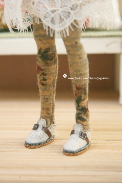 Photo5: cotton flax shoes (5)