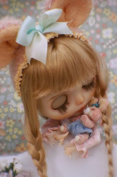 Photo12: pink smiling bear headband (12)