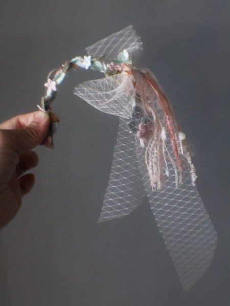 Photo2: lace flower bowknots (Spirited Girl Set) (2)