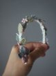 Photo2: 3 ways to use flowers and leaves headband (Spirited Girl Set) (2)