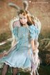 Photo9: light blue ribbon bowknots lace dress（Rabbit Set ） (9)