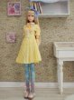 Photo13: 2 Pieces - yellow classic dress and head band bowknot (of Alice set) (13)