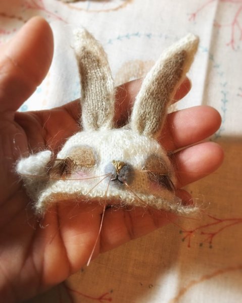 Photo10: sleeping bunny hat (10)