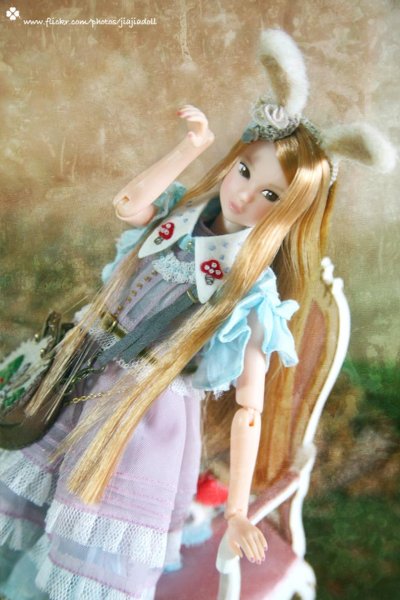 Photo10: mushroom and rabbit ears flower head band（Rabbit Set ） (10)