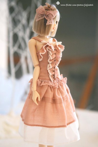 Photo5: pink lace bowknot head band (5)