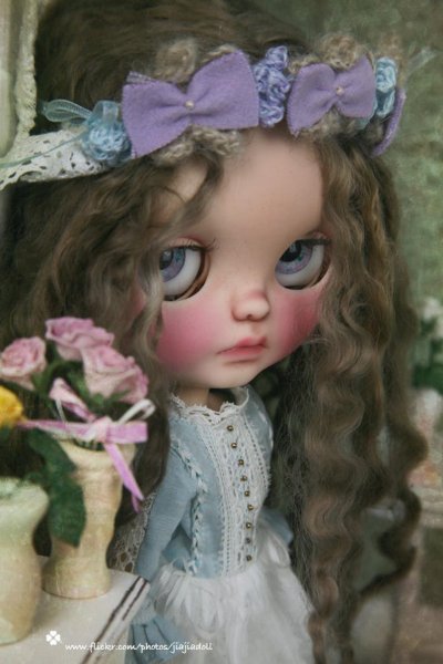 Photo2: 2 Way Squirrel flowers head band（of of Snow Squirrel Winter Set) (2)