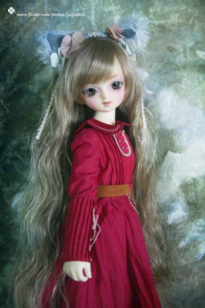 Photo18: grey kitty ears flower head band（Andy's little red dress dream） (18)