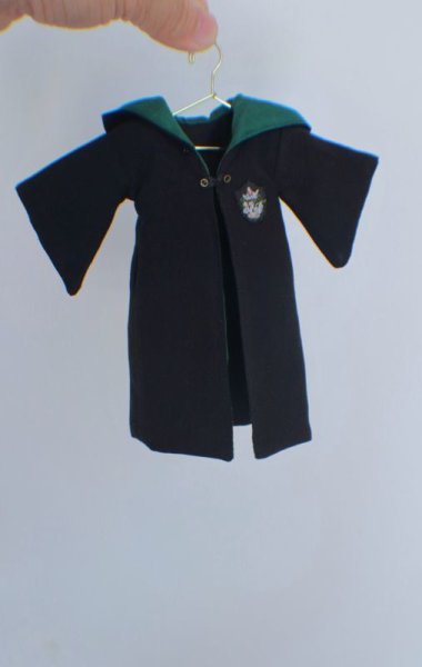 Photo1: Harry Potter Hogwarts School - Slytherin robe (1)
