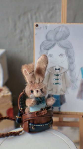 Photo2: little potato bunny (of Irene's Lunch set) (2)
