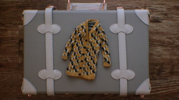 Photo4: Ginger vintage pattern.warmly sweater long style (4)