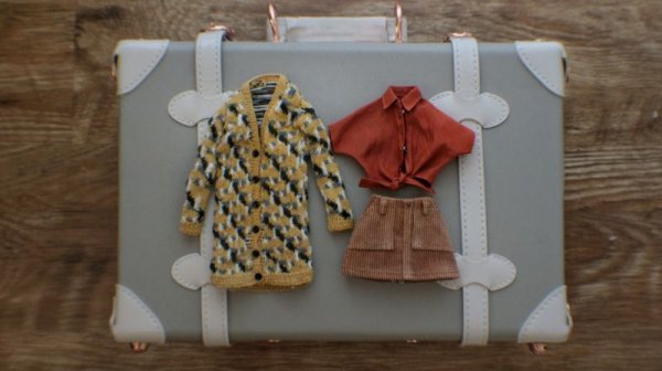 Photo6: Ginger vintage pattern.warmly sweater long style (6)