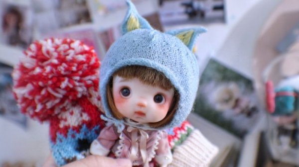 Photo2: mint kitty hat (2)