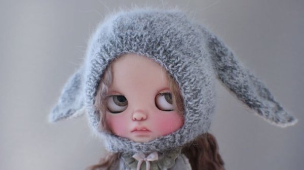 Photo7: bunny hat in pink (7)