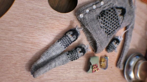 Photo2: grey penguin stockings (2)