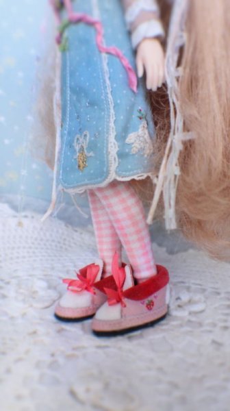 Photo5: strawberry boots as sweet as lovers (Pure & Peace Blessing to you) (5)