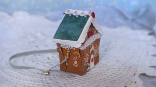 Photo4: the gingerbread house snowman want to live in (Pure & Peace Blessing to you) (4)