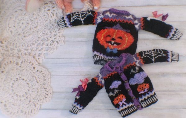 Photo5: pumpkin halloween sweater  (5)