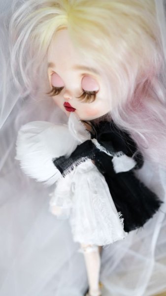 Photo16: Black and white Perfect Angel wings (2 ways to use) (16)