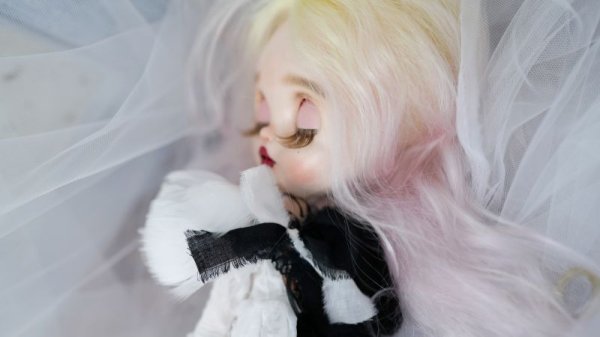 Photo17: Black and white Perfect Angel wings (2 ways to use) (17)