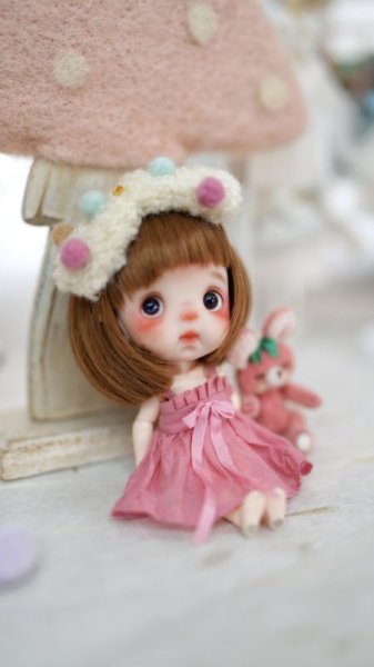 Photo10: ice cream pompom headband (10)