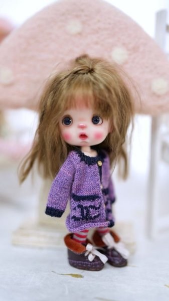 Photo3: violet Chanel sweater (3)