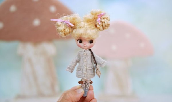 Photo3: cream detailed sweater (3)