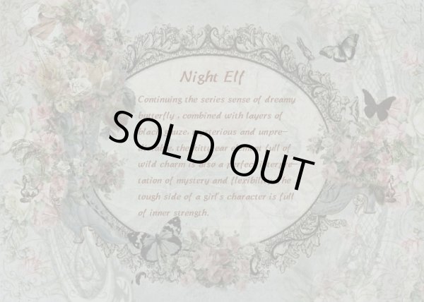 Photo3: Limited works night elf kitty flower bowknot headband (3)