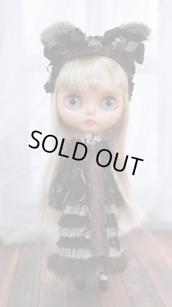 Photo10: Limited works night elf kitty flower bowknot headband (10)