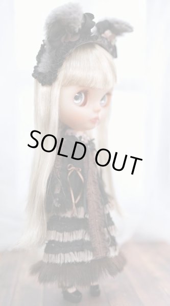 Photo12: Limited works night elf kitty flower bowknot headband (12)