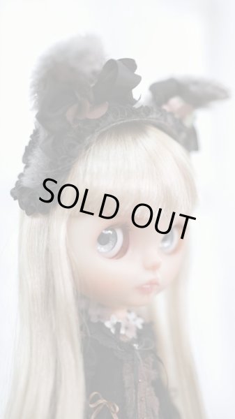 Photo4: Limited works night elf kitty flower bowknot headband (4)