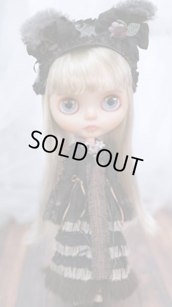 Photo11: Limited works night elf kitty flower bowknot headband (11)