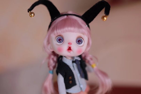 Photo3: black clown headband (3)