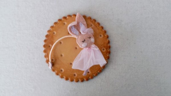 Photo4: pink bunny headband (4)