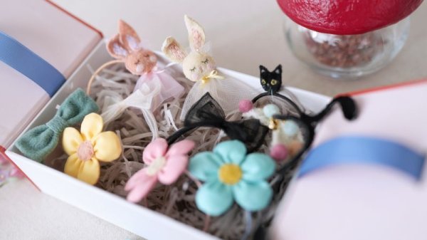 Photo9: cream bunny headband (9)