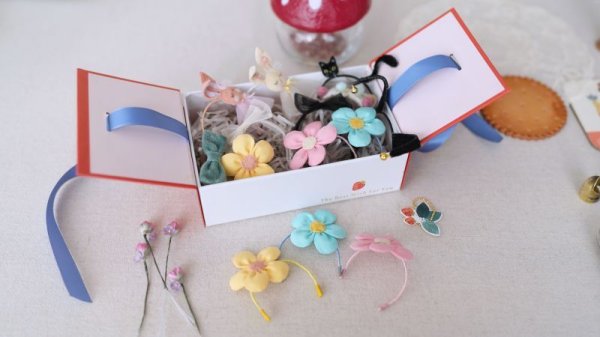 Photo10: cream bunny headband (10)