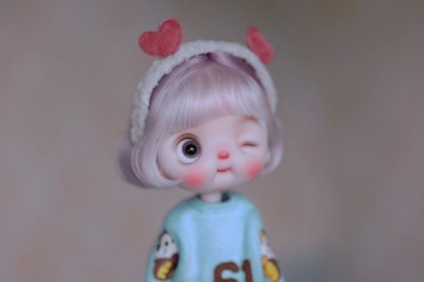 Photo11: double pink hearts headband (11)