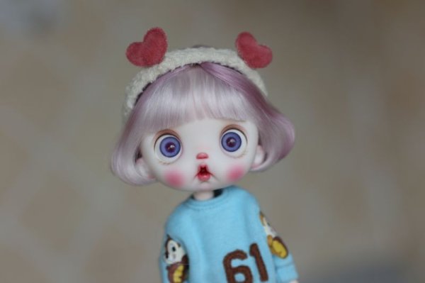 Photo9: double pink hearts headband (9)