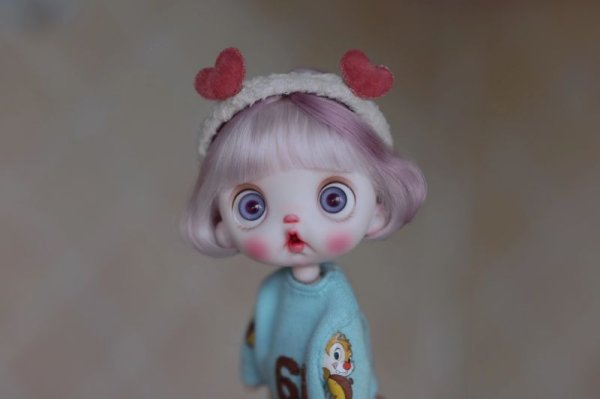 Photo6: double pink hearts headband (6)