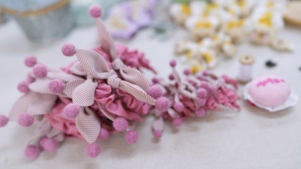 Photo18: double pink hearts headband (18)