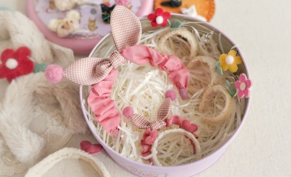 Photo16: double pink hearts headband (16)