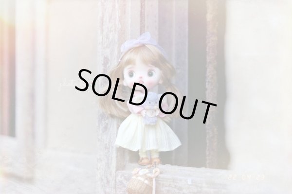 Photo12: Lamb Candy Set-lamb puppet in grey (12)